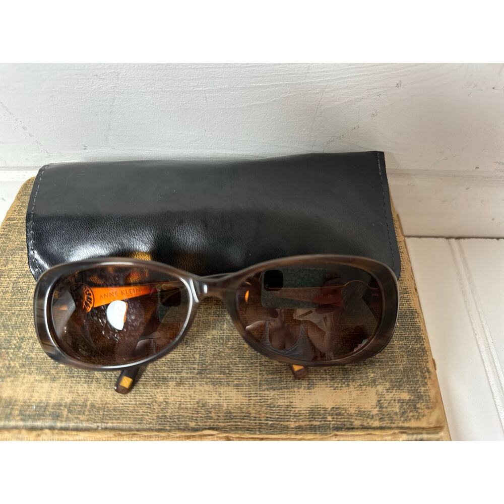 ANNE KLEIN NEW YORK Sunglasses Frame AK3155 275/60 57-17-130 Havana Brown